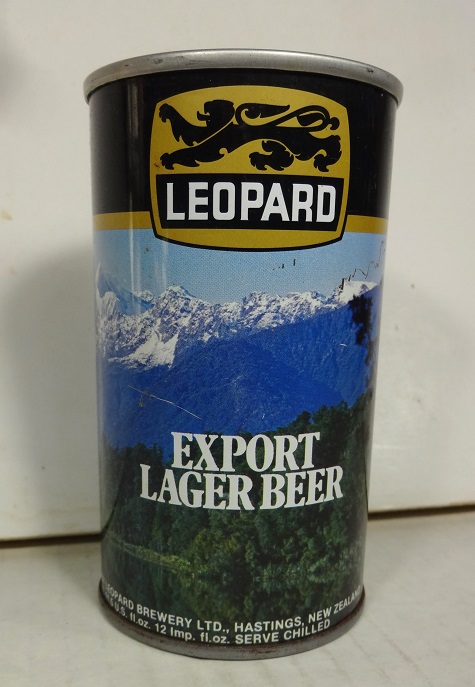 Leopard Export Lager Beer - 2 lines bf - T/O
